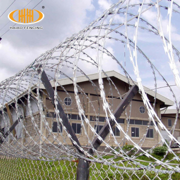 Modern security fencing razor barbed wire for army